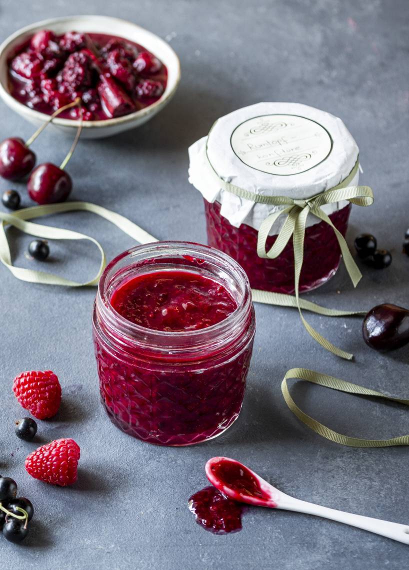 Rumtopfkonfitüre