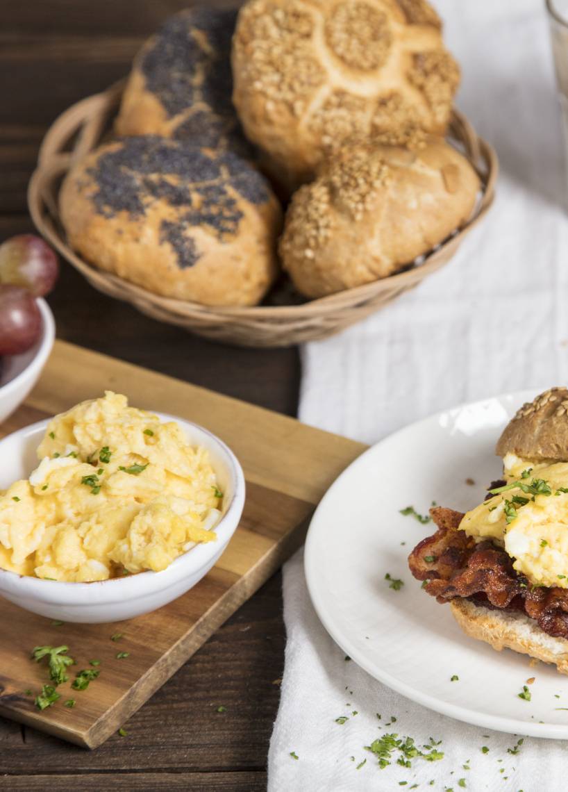 Schnelle Sonntagsbrötchen