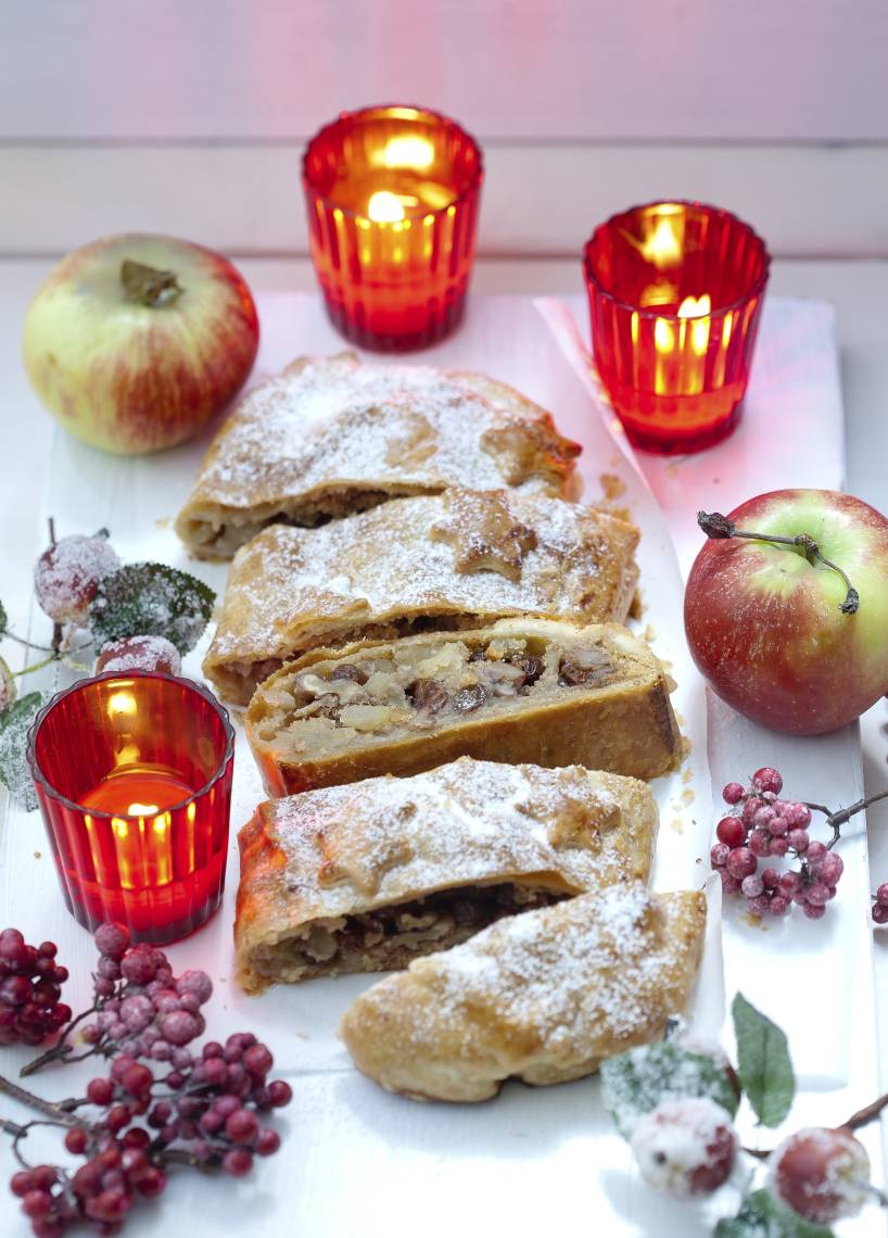 Schneller Apfelstrudel