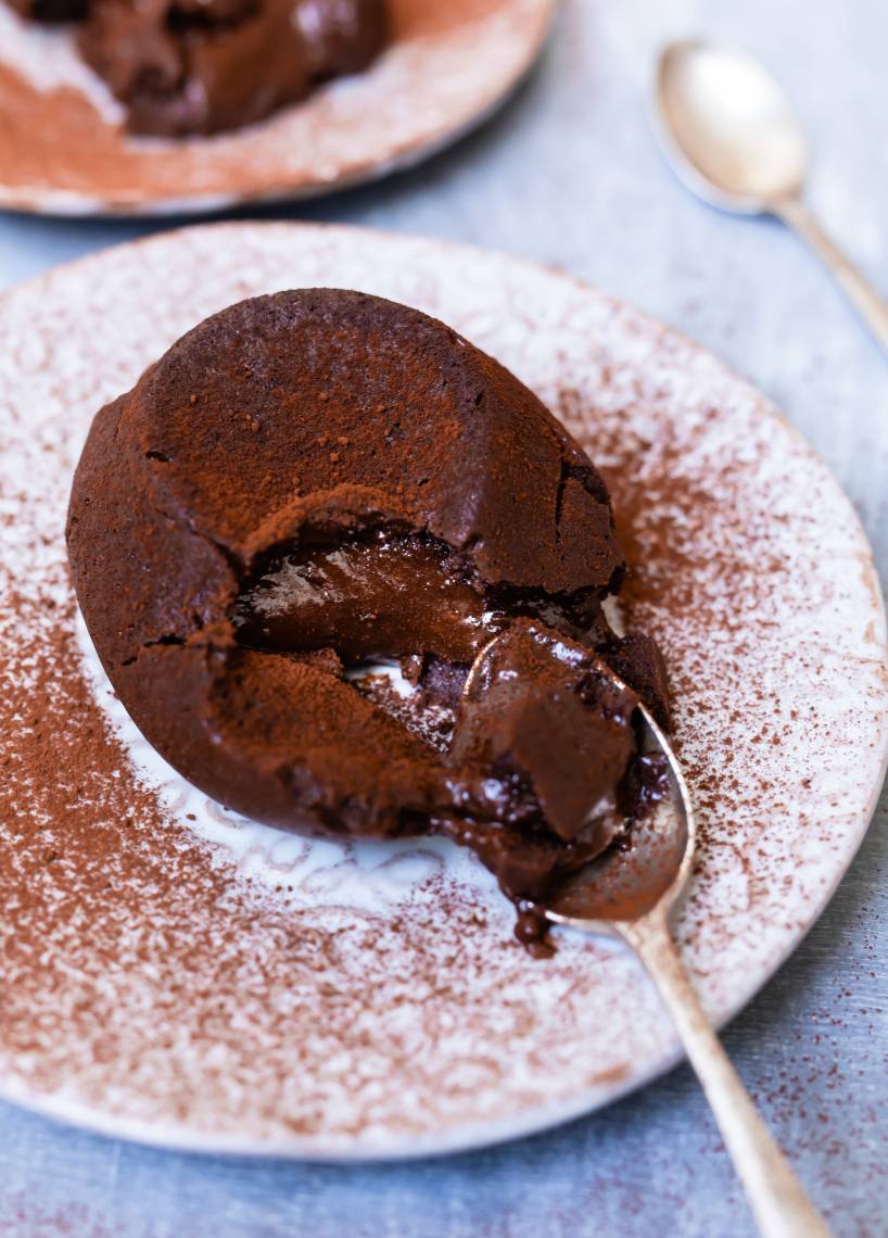 Schokoküchlein mit flüssigem Kern