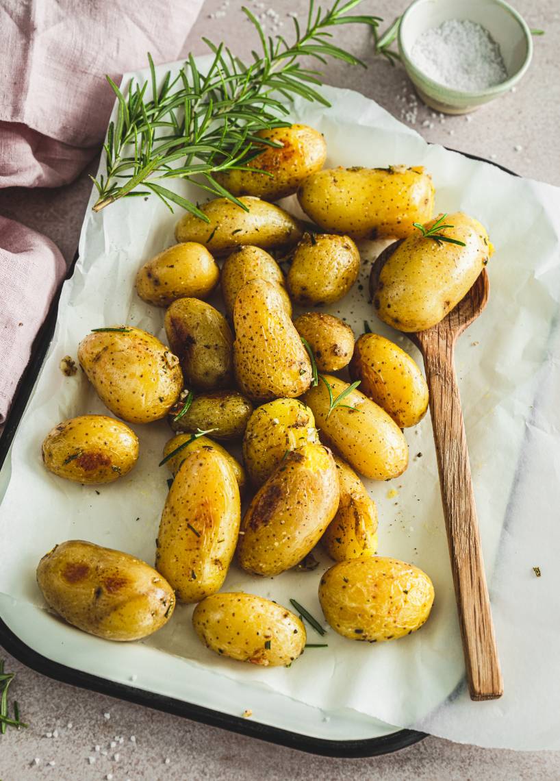 „Shake & Bake“-Rosmarin-Kartoffeln