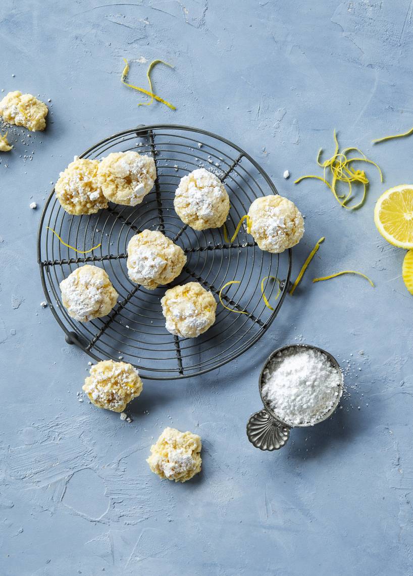 Softe Zitronen-Frischkäse-Cookies