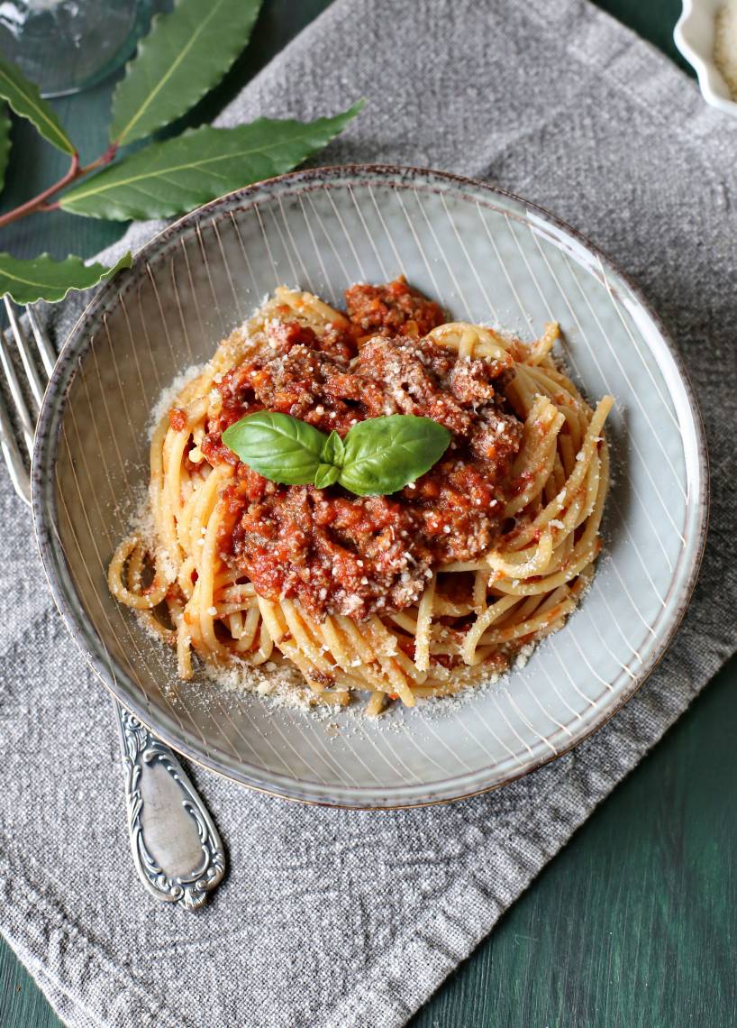 Spaghetti Bolognese nach italienischem Originalrezept