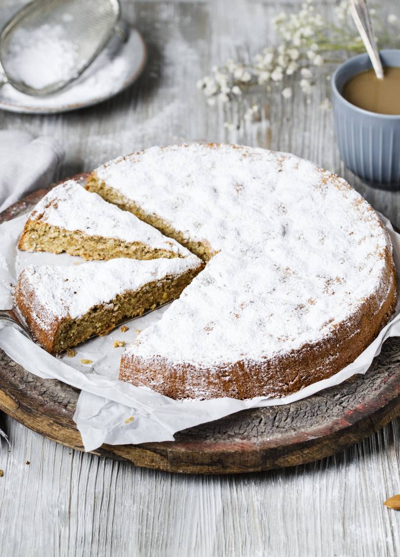 Spanischer Mandelkuchen