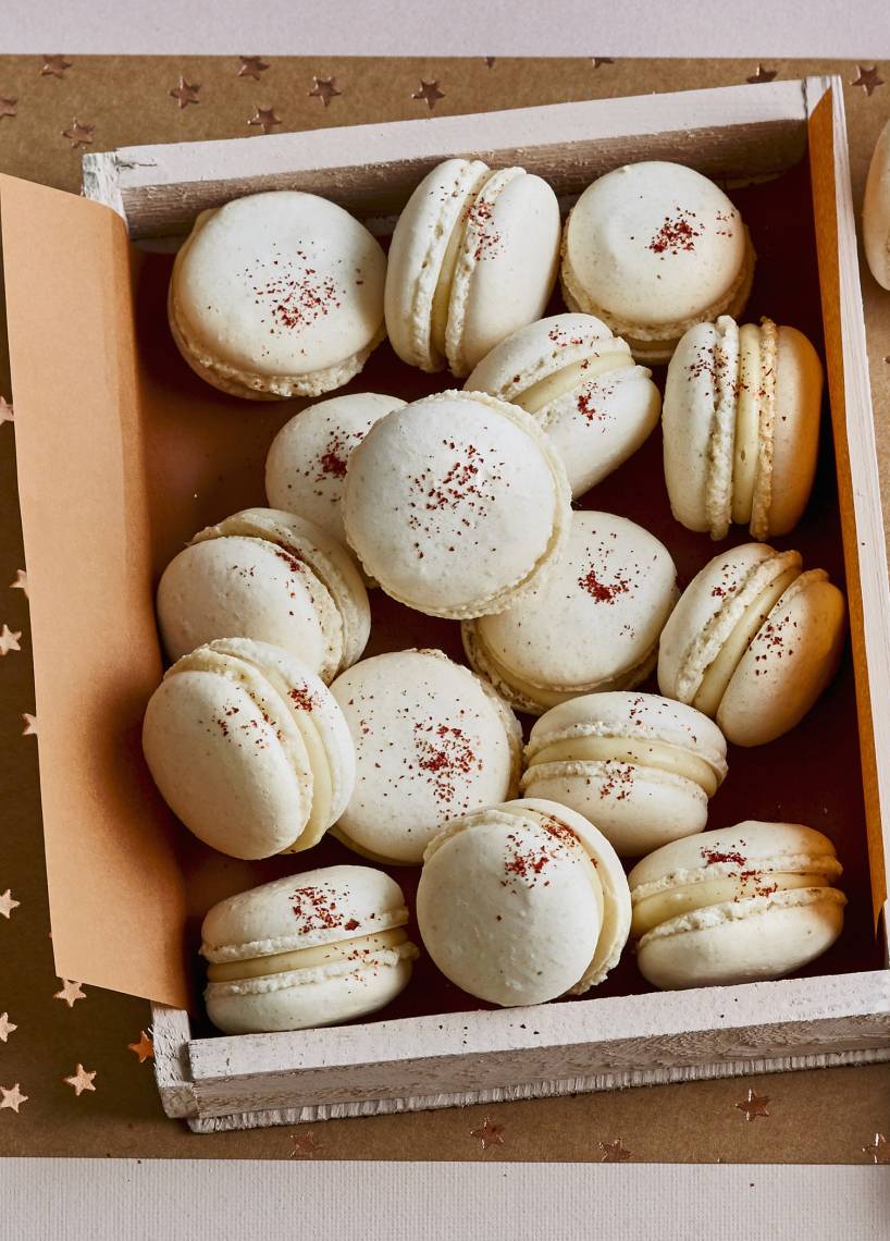 Zimt-Orangen-Macarons