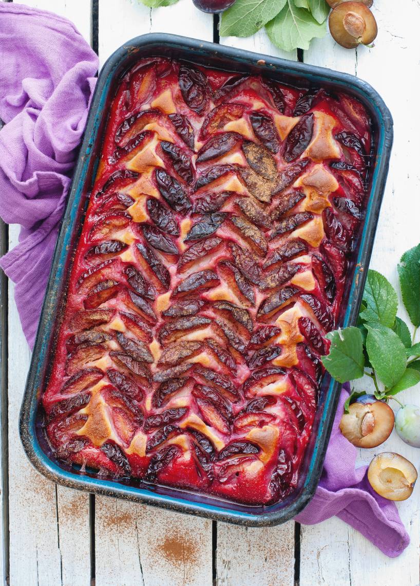 Zwetschgenkuchen vom Blech