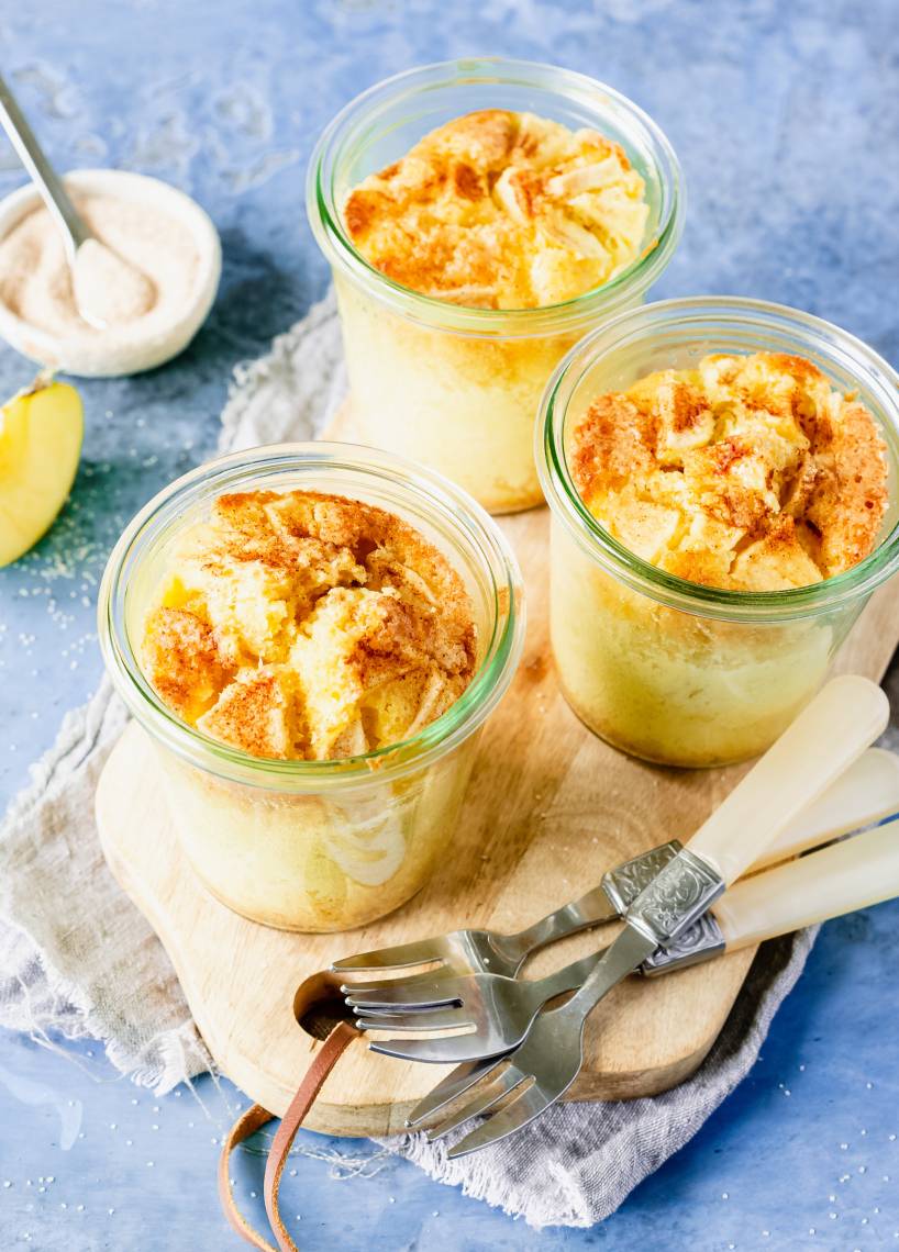 Apfelkuchen im Glas auch nach Wochen herrlich saftig