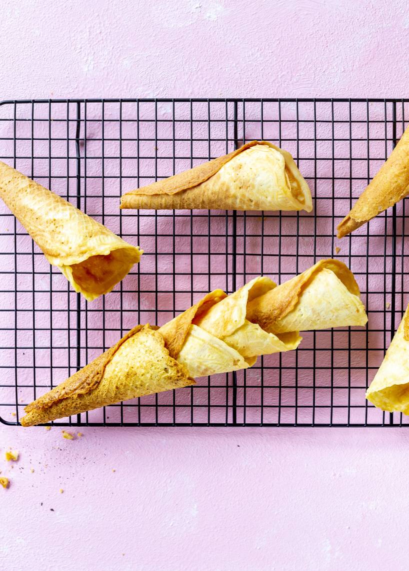 Basisrezept vegane Eiswaffeln