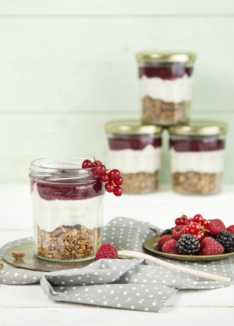 Beerentiramisu im Glas