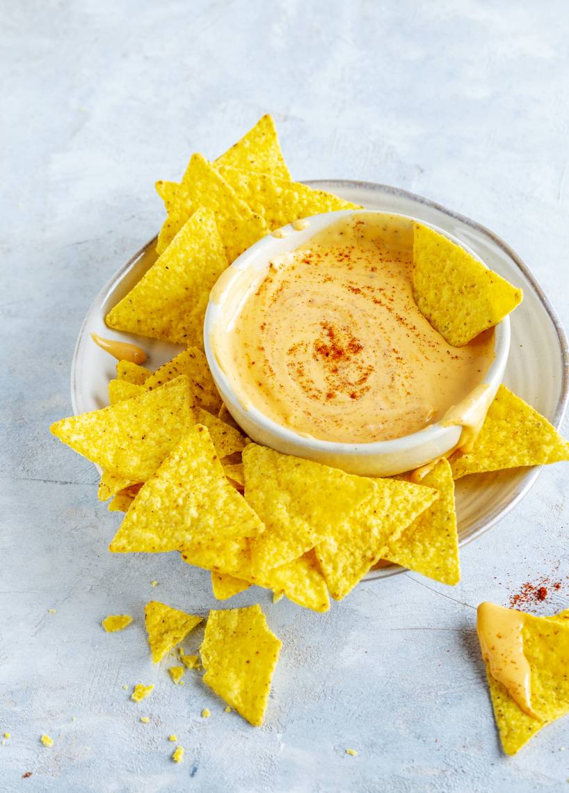 Der cremigste Nacho Käse Dip mit dem Monsieur Cuisine