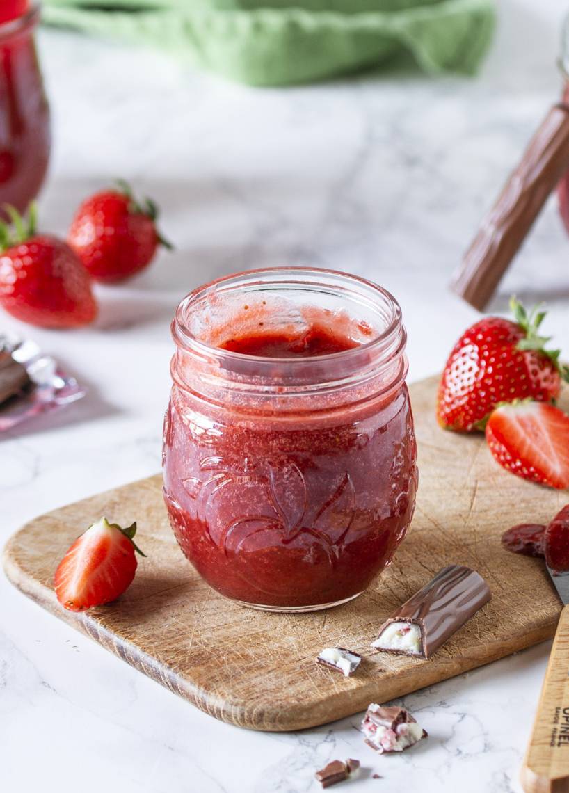 Erdbeerkonfitüre "Yogurette"