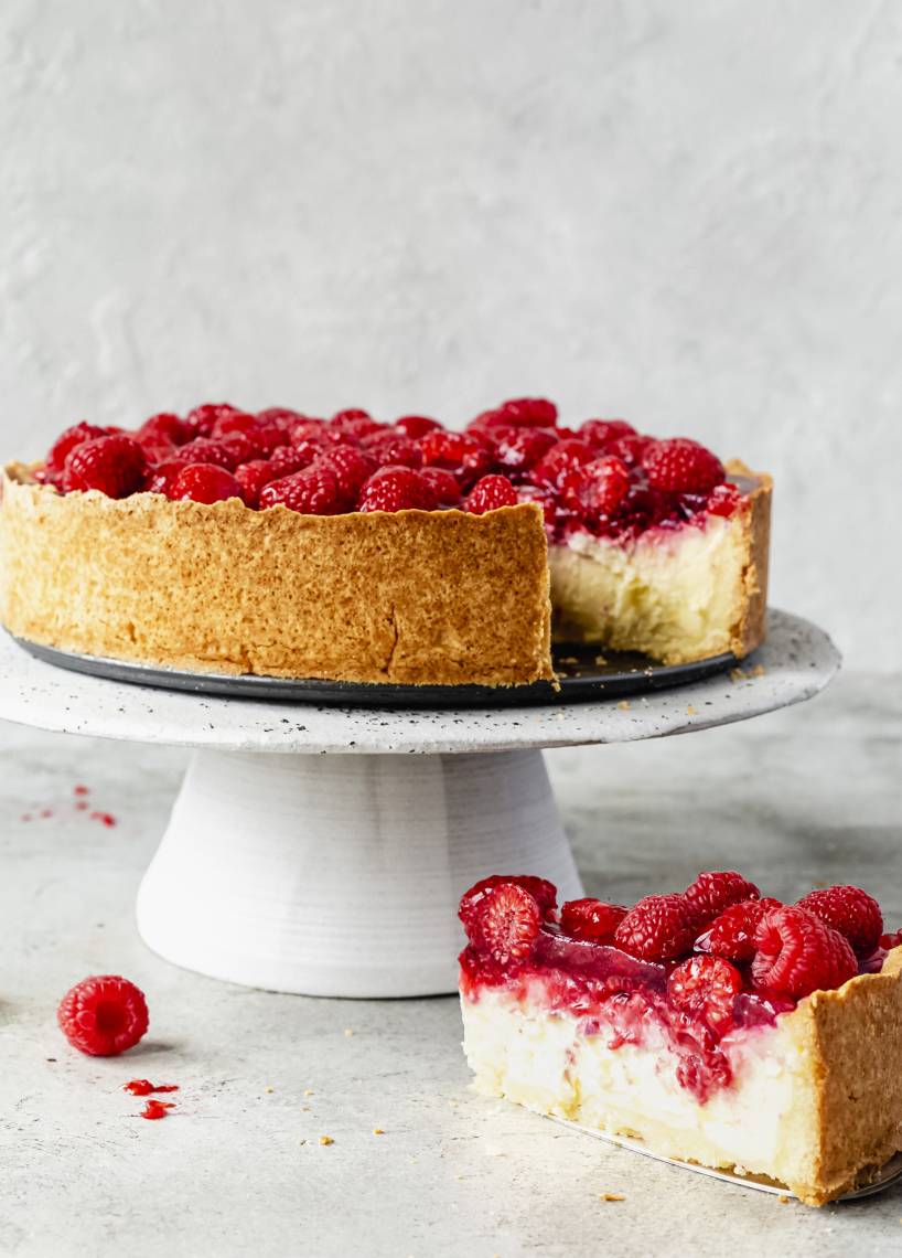 Himbeer-Schmand-Kuchen