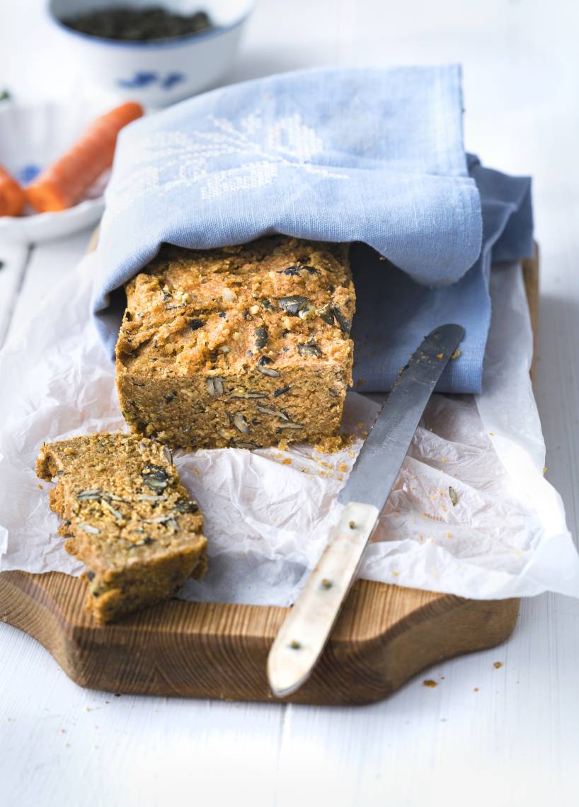 Kerniges Karottenbrot