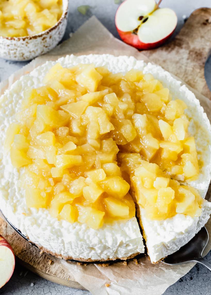 Milchreis-Apfel-Kuchen – der Klassiker mal anders