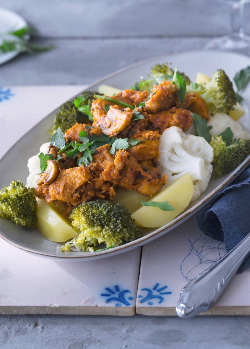 Ragout mit gemischtem Gemüse