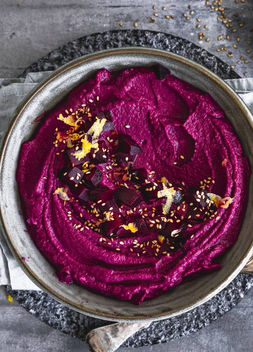 Rote-Bete-Hummus