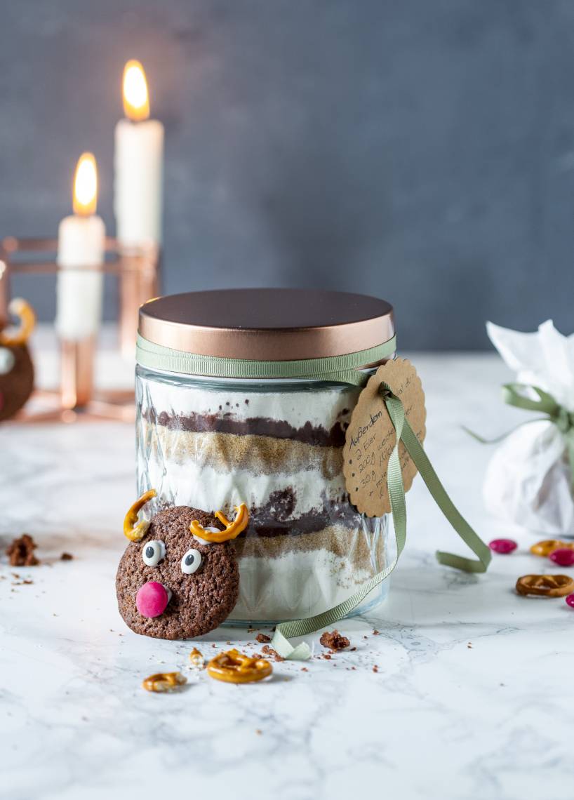Rudolph-Cookie-Backmischung