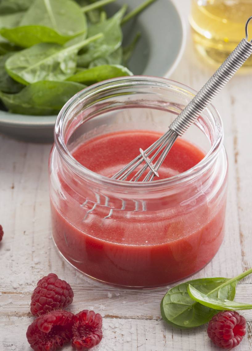 Seidiges Himbeer-Dressing