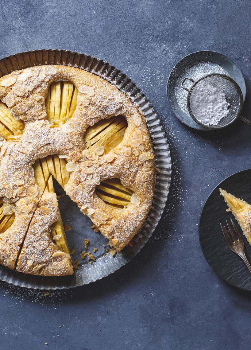 Versunkener Apfelkuchen