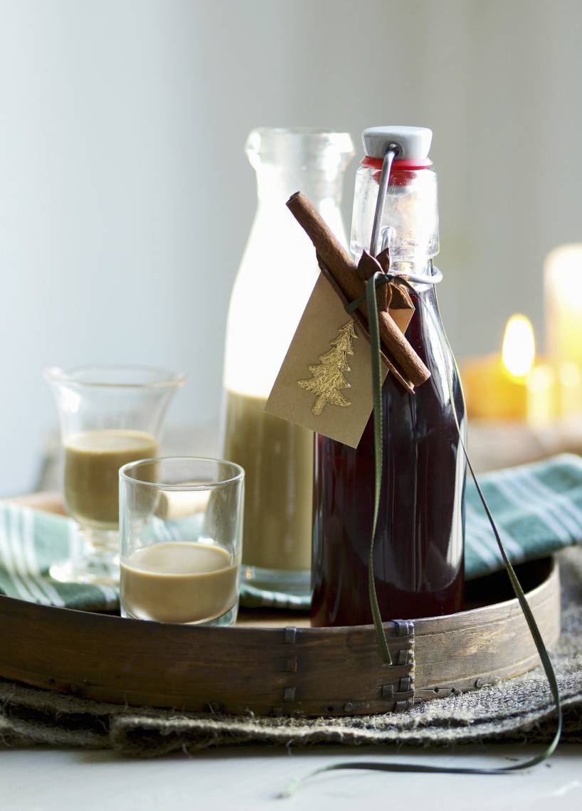 Weißer Schokoladenlikör