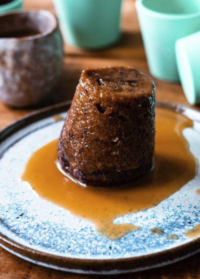 Dattelpudding aus dem Dampfgaraufsatz