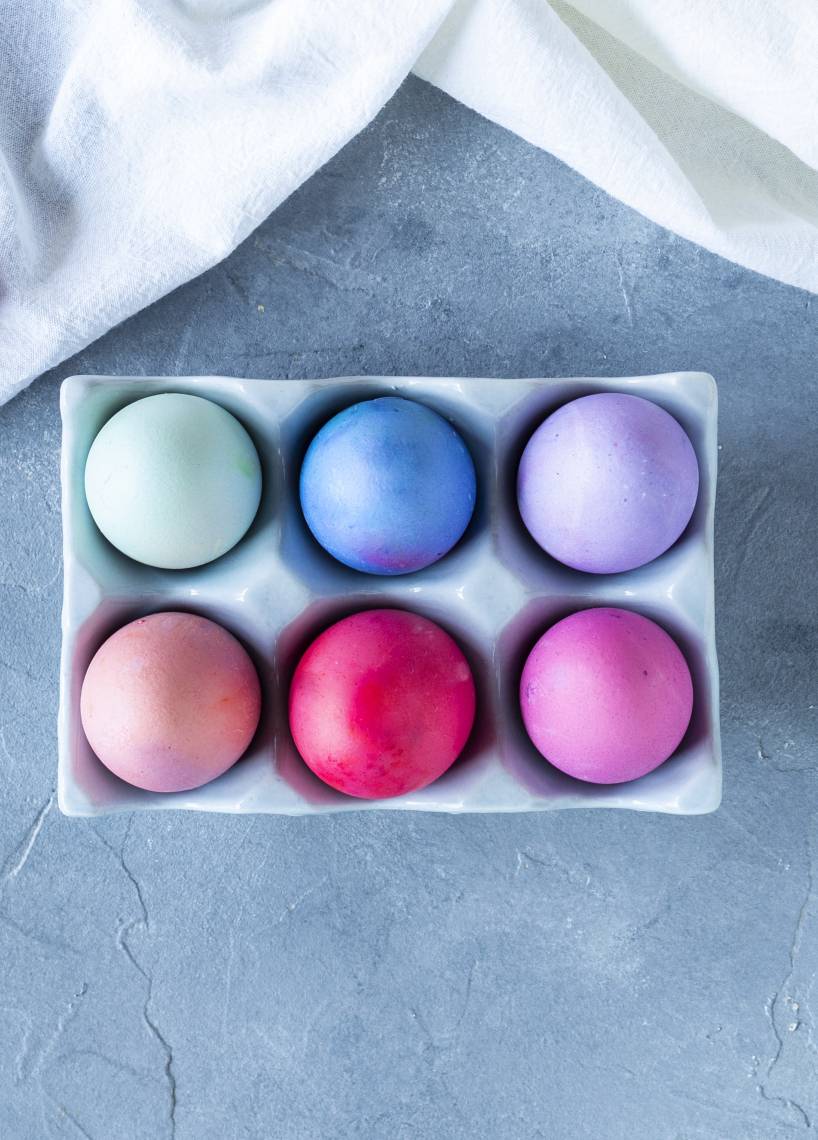 Eier färben und kochen mit dem Monsieur Cuisine