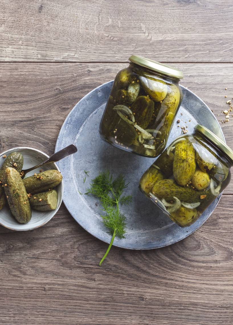 Eingemachte Gurken