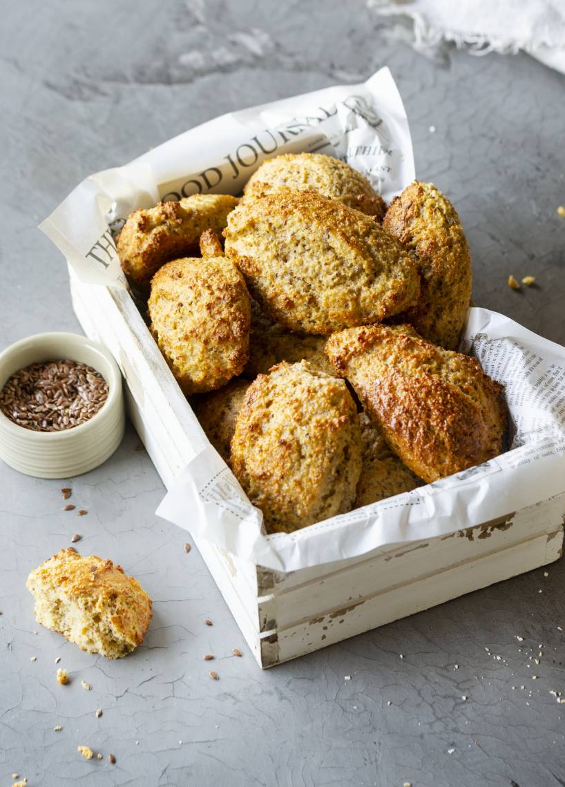 Haferkleie-Brötchen