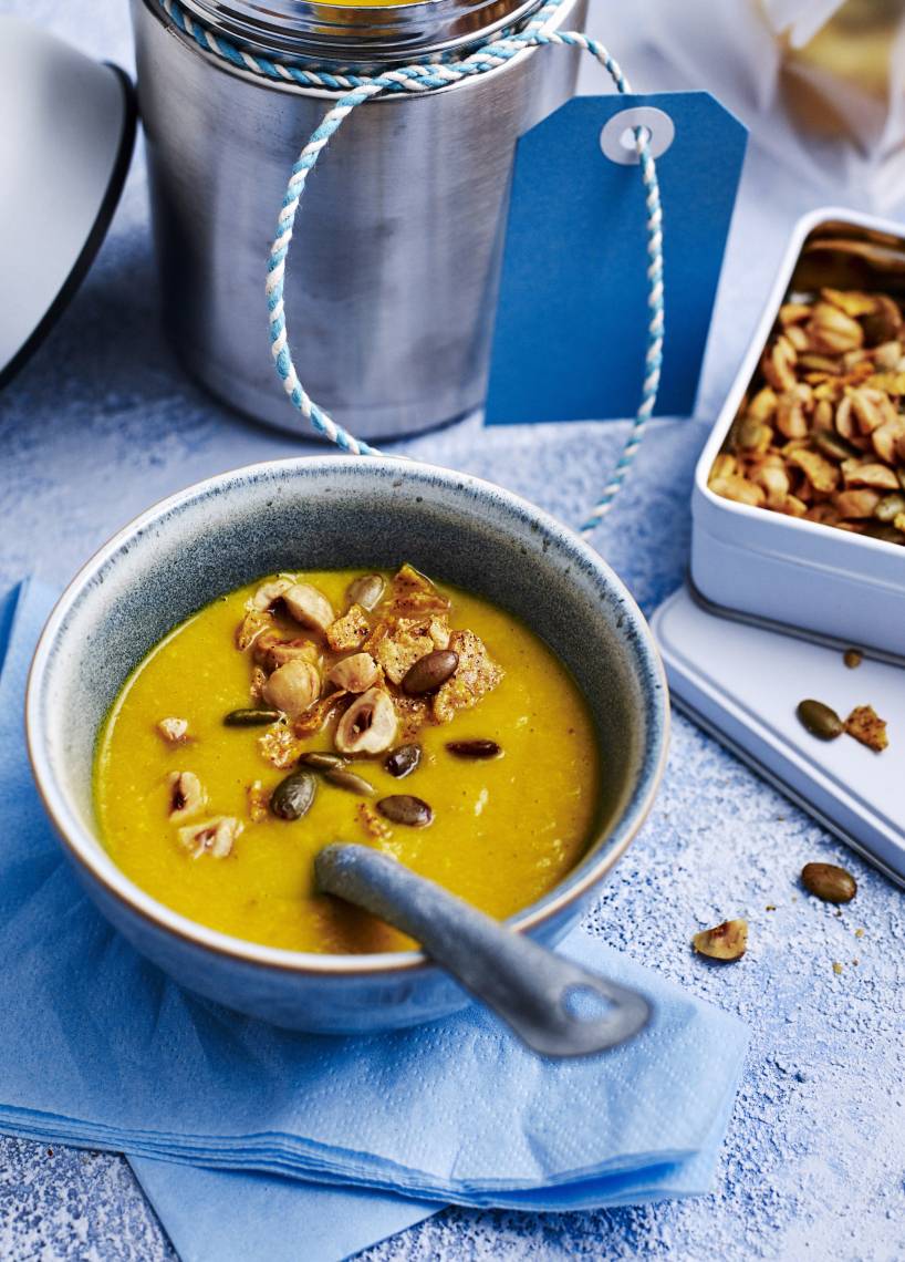 Haselnuss-Karotten-Suppe
