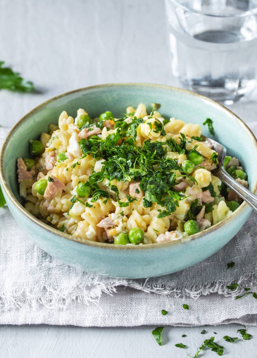 Nudelsalat mit Mayonnaise