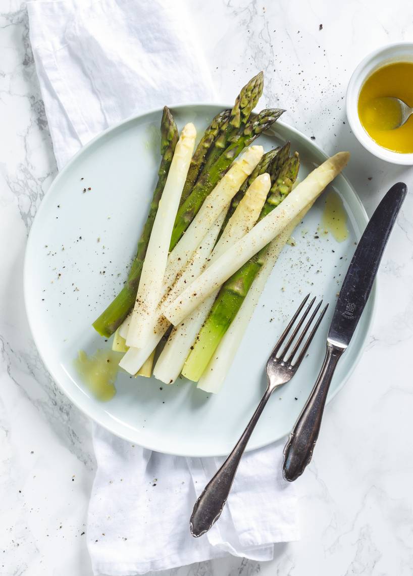 Spargel garen