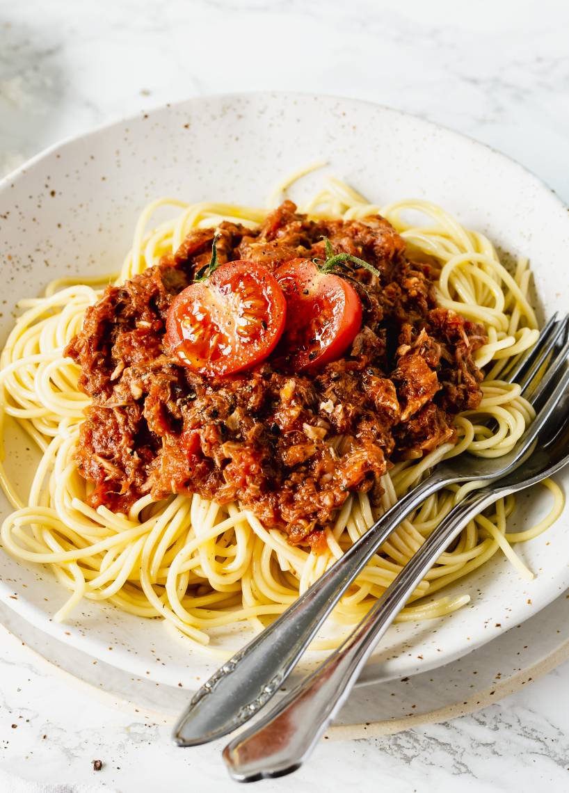 Thunfisch-Spaghetti