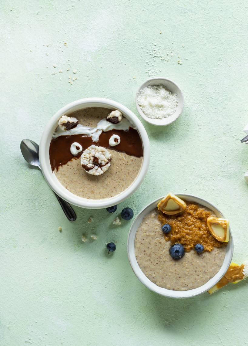 Tierisches Vanille-Porridge