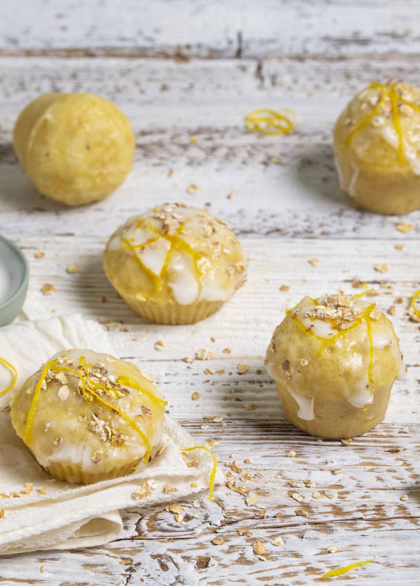 Zitronenmuffins aus dem Dampfgaraufsatz