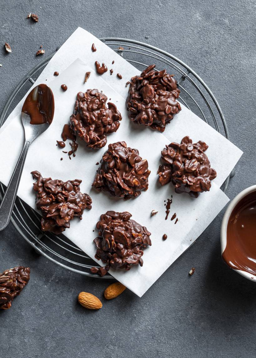 Haferflocken-Nutella-Crossies