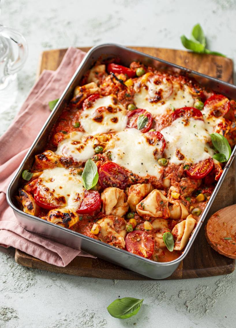 20-Minuten-Tortelliniauflauf