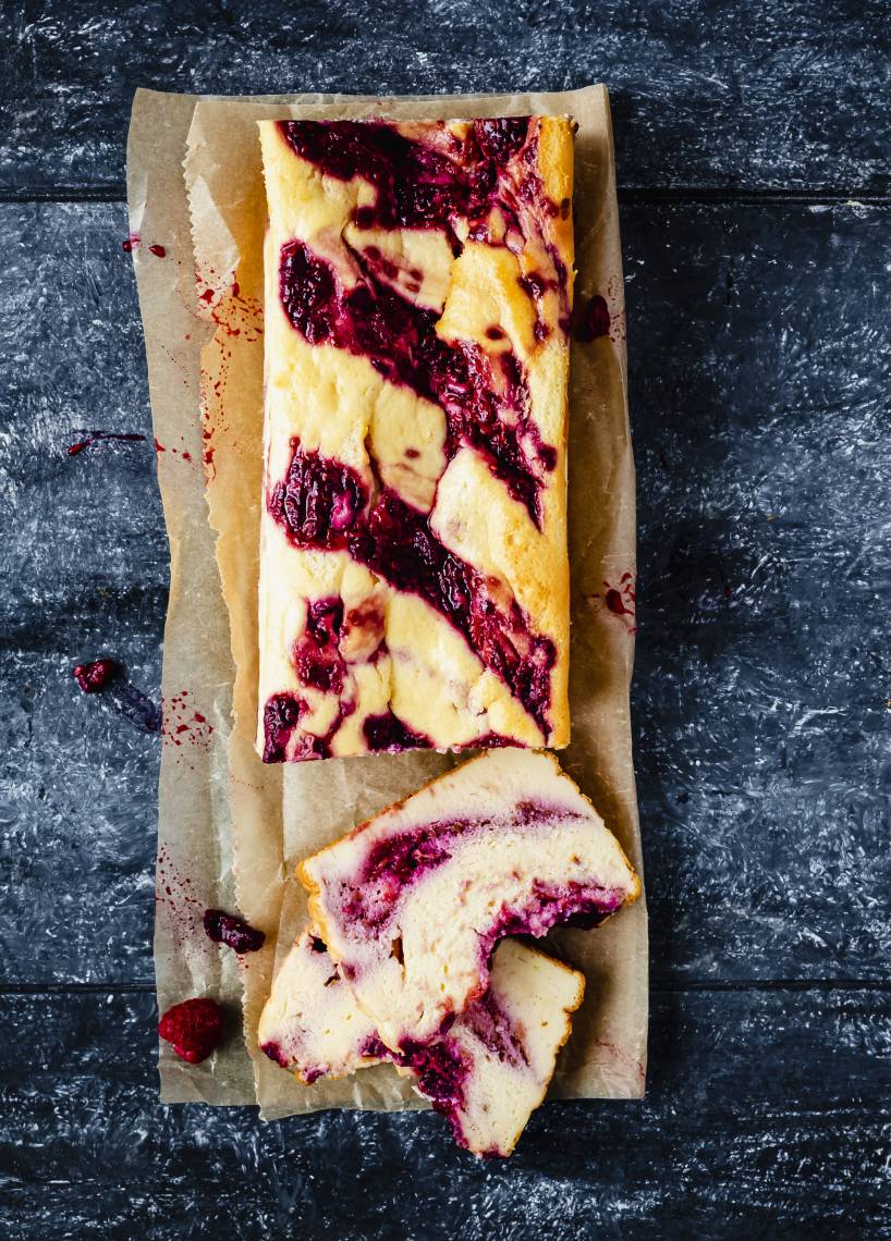 Käsekuchen aus der Kastenform