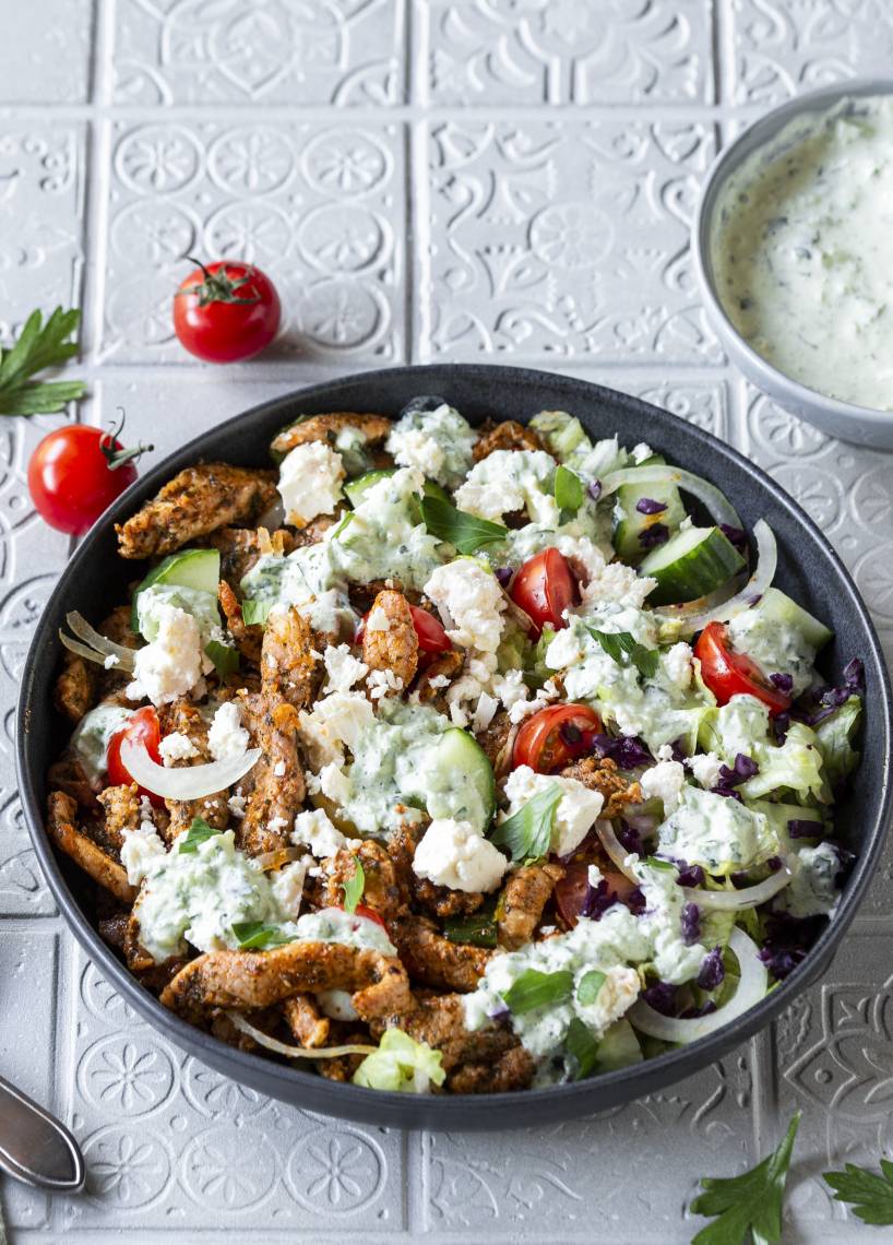 Low-Carb-Dönerteller