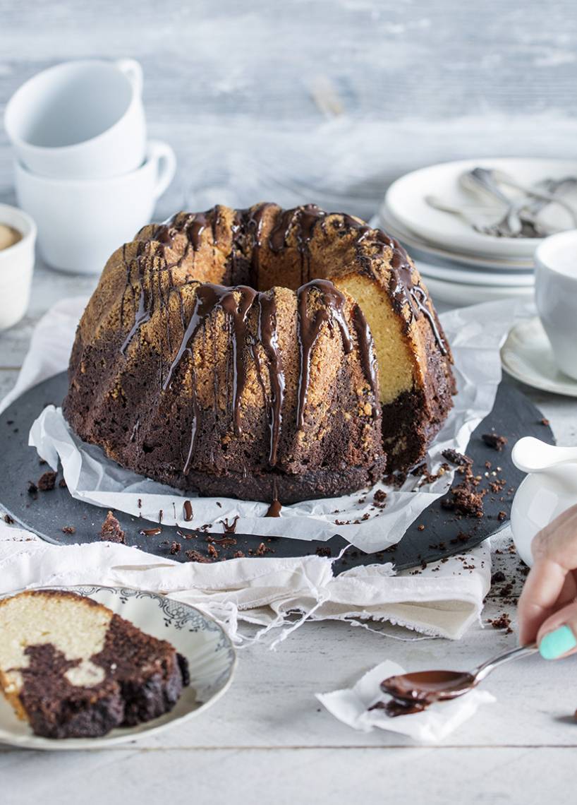 Low-Carb-Marmorkuchen