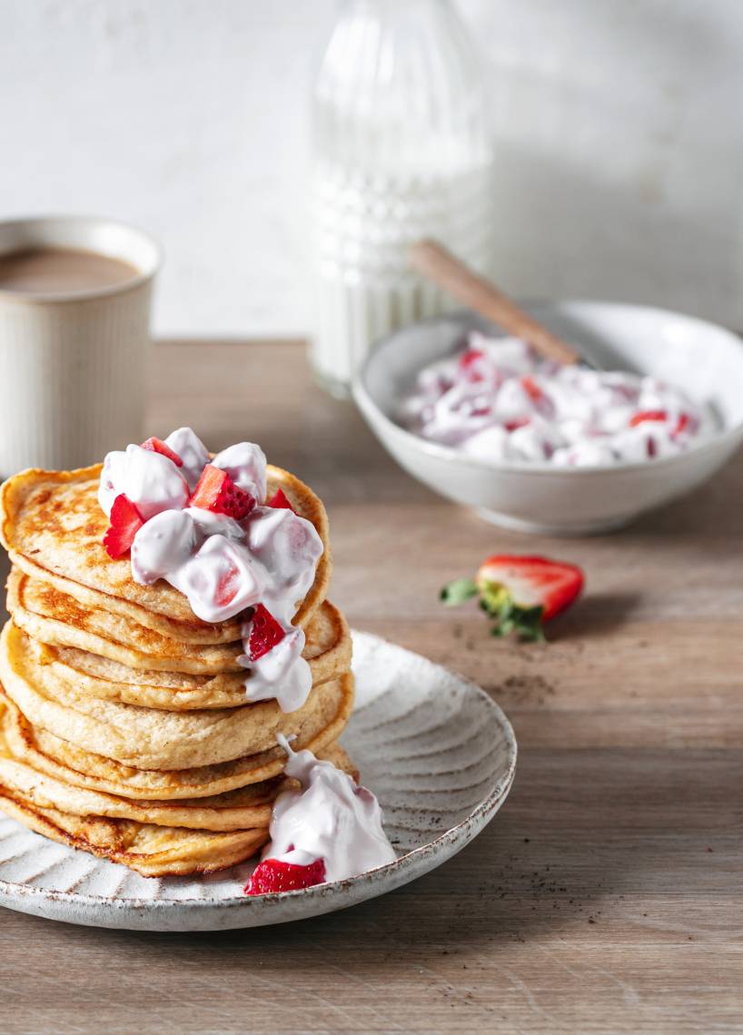 Hafer-Skyr-Pancakes
