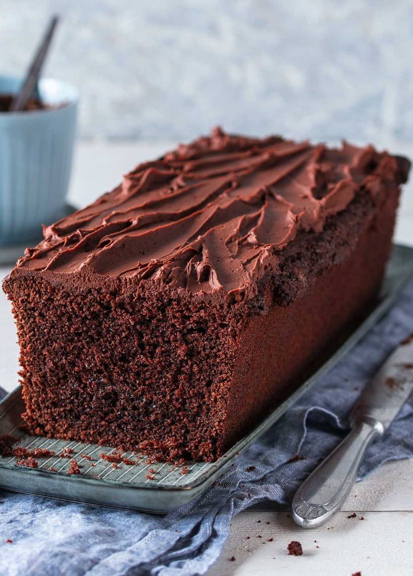 „Nutella"-Kuchen mit Schmand