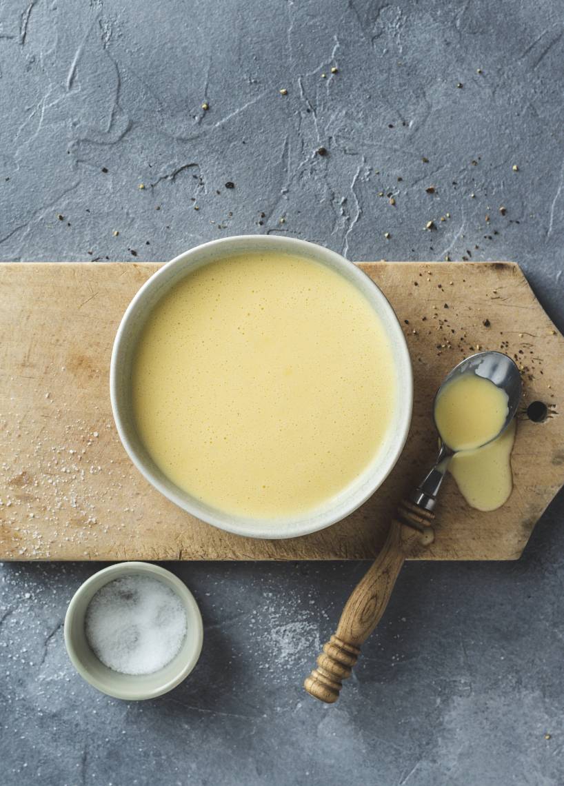 Klassische Sauce hollandaise