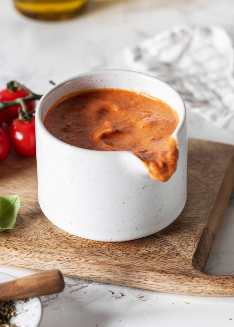 Cremige Tomatensoße