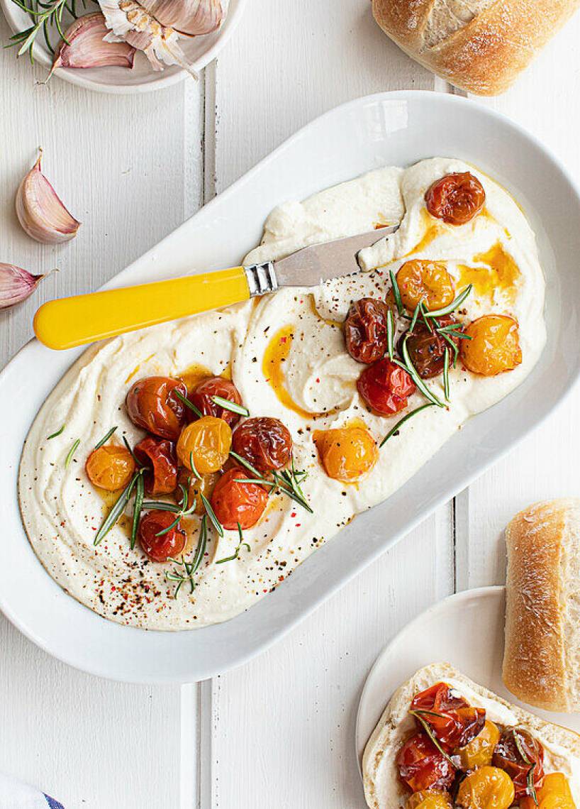 Fetacreme mit Rösttomaten