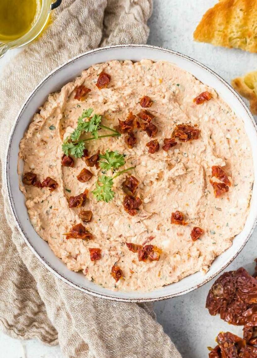 Tomaten-Feta-Dip