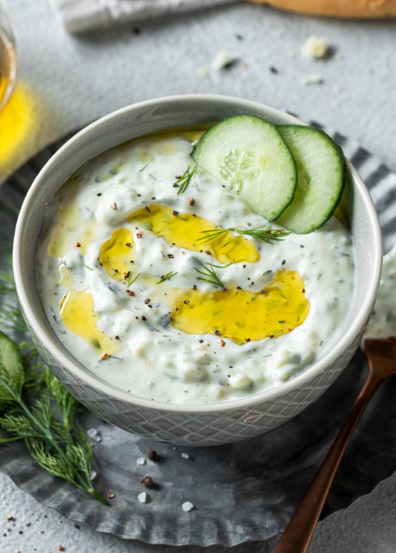 Veganisierter Zaziki