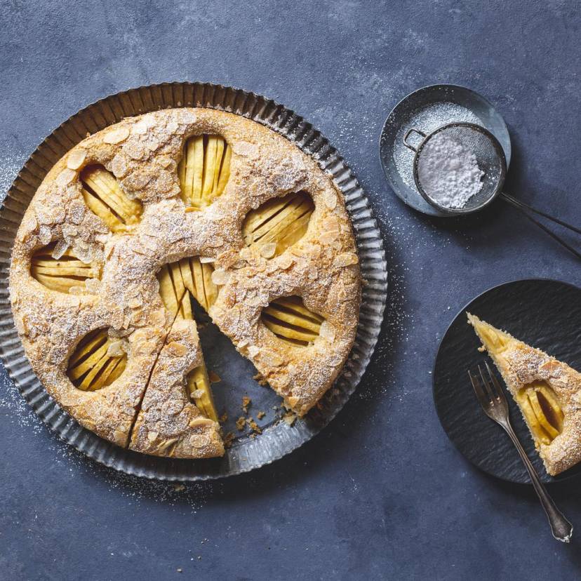 Versunkener Apfelkuchen mit dem Monsieur Cuisine
